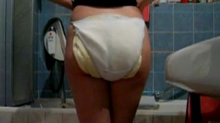 Shannon Wears A Diaper