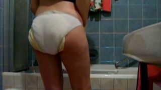 Shannon Wears A Diaper