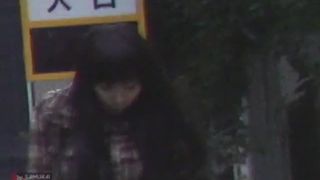 Spycam video of a girl pissing outdoor