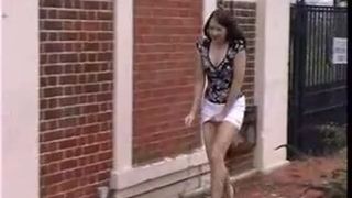 Street Pissing Whore