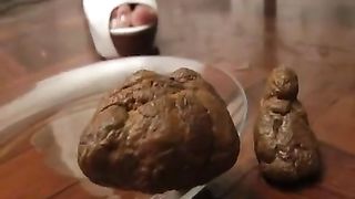 Chair Has Brunette Shitting