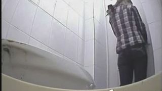 Girl student shitting and peeing