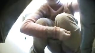 Russian girl poops in train