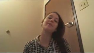 Scat smearing brunette