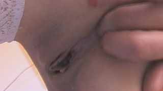 Smearing shit on her face