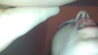 Sucking ass hole with shit