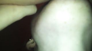 Sucking ass hole with shit