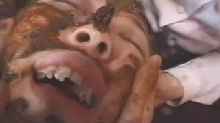 Lesbian party with puke and shit