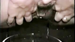 Hairy Pregnant Lady Potty Time