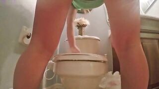 Pregnant scat meal for husband