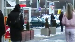 Sticky pants in the public