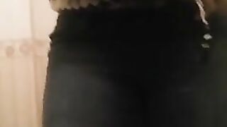 Russian woman dumping