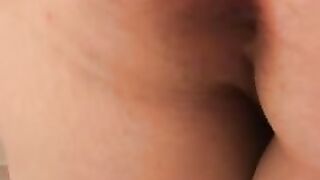 Lovely hard brown turd from juicy ass