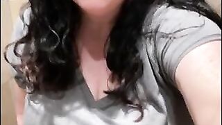 Shitting and farting in the toilet