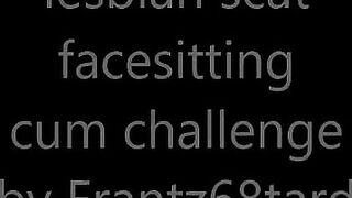 Scat facesitting lesbian