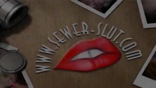 Sewer Slut Carol Eating Shit