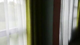 Sexy Domina shits for slave