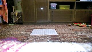 Chubby white ass pooper