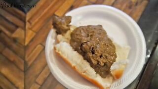 Shit on my hot dog buns