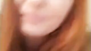 Shitting Redhead Ginger slut