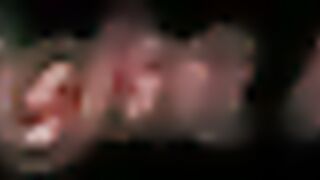 Shitting during her period in panty