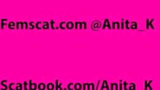 Yummy wife and hot chick poops doggy style