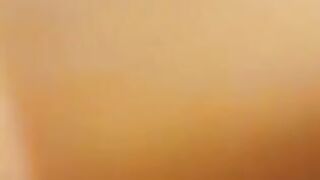 Shitty anal beads closeup