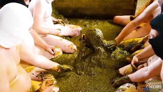 Snow White and the seven dung dwarfs scat gangbang