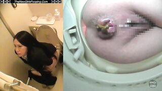 Compilation of pooping Japanese gals