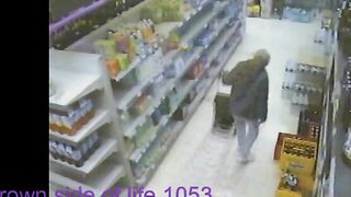 Caught pooping in the supermarket