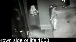 Caught shitting on the road side