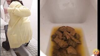 Chunky meat balls dropping down