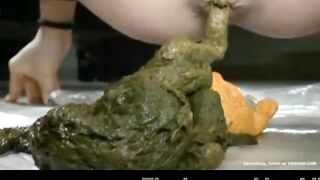 Creamy hot shit closeup