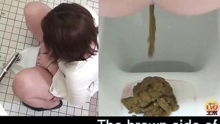 Long thin shit from hot Japanese babe