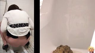 Long thin shit from hot Japanese babe