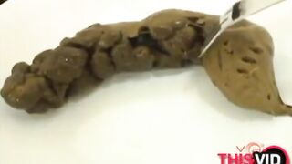 Making her shit pretty