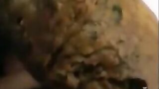 Stunning ass and messy turds