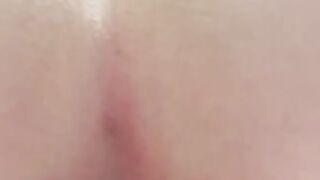 Tight squeeze poop tease