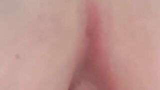 Tight squeeze poop tease