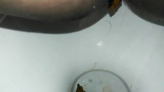 Toilet poop ebony show