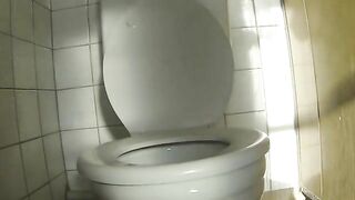 MILF in hot red heels teasing and pooping