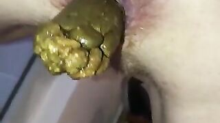 Wife's Huge Turd