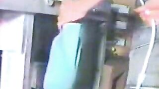 Wine Enema in the toilet