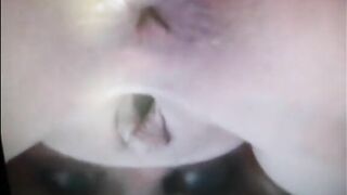 Real hot shitting lady closeup