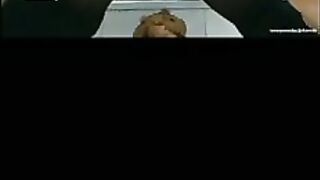 Horny brunette lady caught shitting