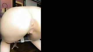 Smooth lovely ass lady and hot shit