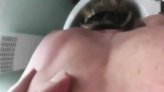 Slutty lady eating shit infront of hubby