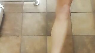 Stepmom pushing shit