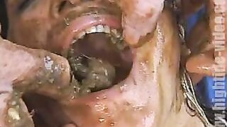 Hot scat babes enjoying cock and shit