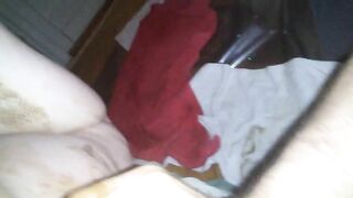 shit filled condom games closeup